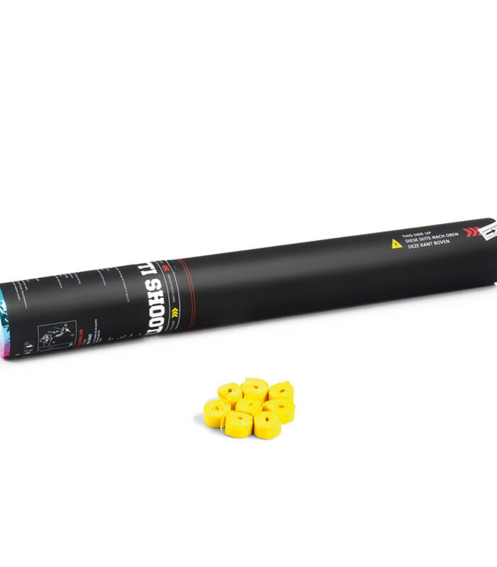 TCM FX - Kézi működtetésű Szalag Ágyú 50cm - Yellow